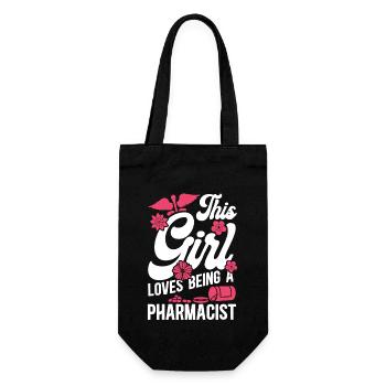 Technicien en pharmacie - Sac à bouteille - noir - Devant