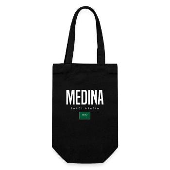 Medina Saudi Arabia - Gift Bag for Bottles - black - Front