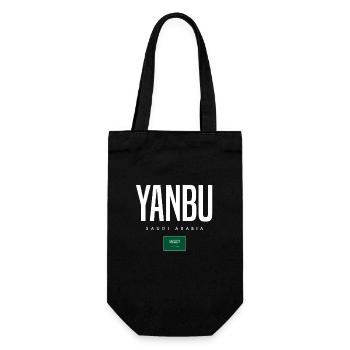 Yanbu Saudi-Arabien - Geschenkbeutel für Flaschen - Schwarz - Vorne