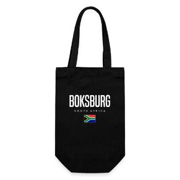 Boksburg, South Africa - Gift Bag for Bottles - black - Front