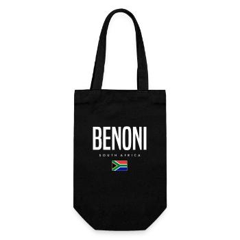 Benoni, Afrique du Sud - Sac à bouteille - noir - Devant