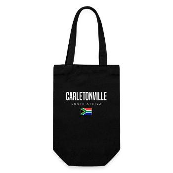 Carletonville, Afrique du Sud - Sac à bouteille - noir - Devant