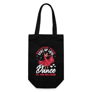Règles de danse de salon jusqu’à ce que vos talons se brisent - Sac à bouteille - noir - Devant