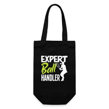 Joueur de tennis Expert manieur de balle - Sac à bouteille - noir - Devant