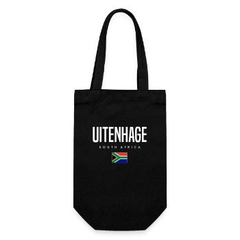 Uitenhage, South Africa - Gift Bag for Bottles - black - Front