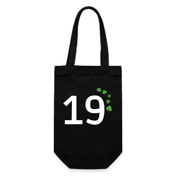 19 - Gift Bag for Bottles - black - Front
