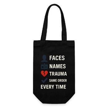 Memory Athlete Mnemonic Brain Training Mental - Gift Bag for Bottles - black - Front