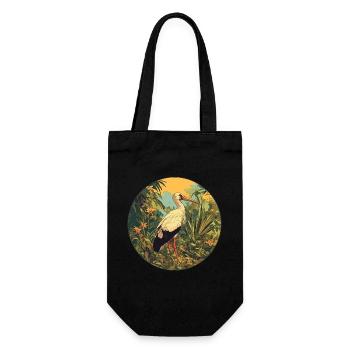 Storks Stork - Gift Bag for Bottles - black - Front