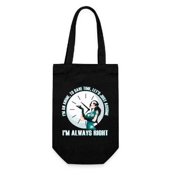Anime Manga Otaku Kawaii Japan Cosplay Comic - Geschenkbeutel für Flaschen - Schwarz - Vorne