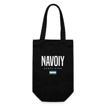 Navoiy, Ouzbékistan - Sac à bouteille - noir - Devant