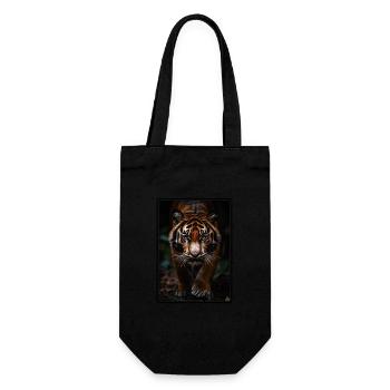 Tigre de Sumatra - Sac à bouteille - noir - Devant