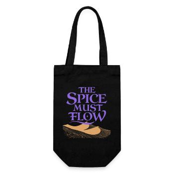 The Spice Must Flow - Gift Bag for Bottles - black - Front