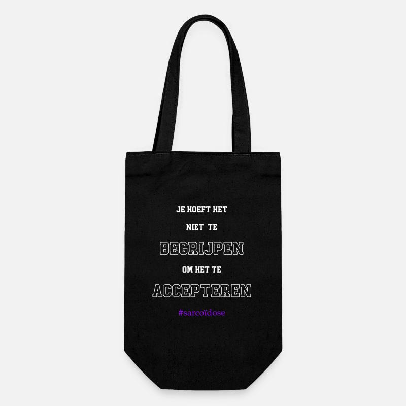 Acceptation de la sarcoïdose - Sac à bouteille - noir