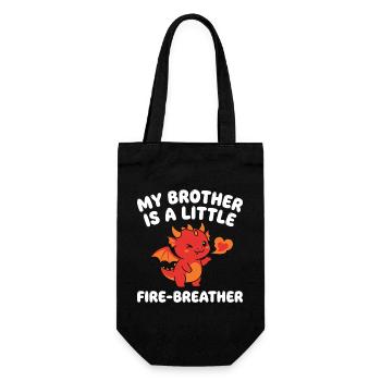 Sœur Dragon Mignonne Sœur - Sac à bouteille - noir - Devant