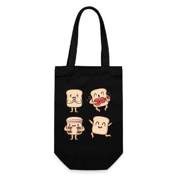 Baker Baker Baking - Sac à bouteille - noir - Devant