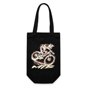 MTB - Gift Bag for Bottles - black - Front