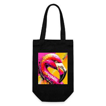 Flamant - Sac à bouteille - noir - Devant