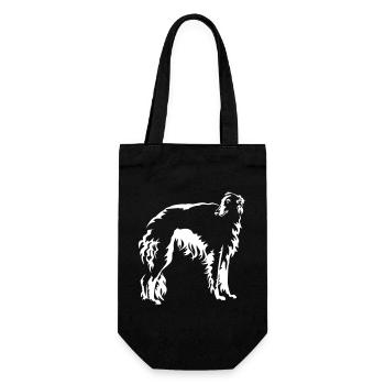 Barsoi "Black Edition" - Geschenkbeutel für Flaschen - Schwarz - Vorne