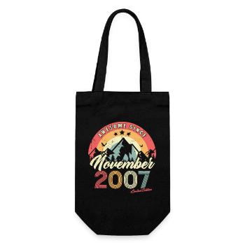 Cadeau D'anniversaire En Novembre 2007 Vintage - Sac à bouteille - noir - Devant