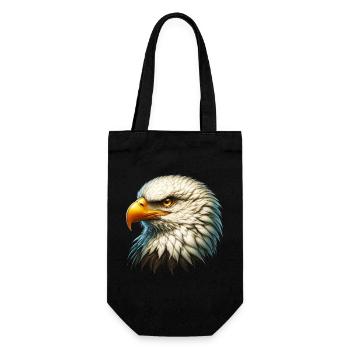 Eagle - Gift Bag for Bottles - black - Front