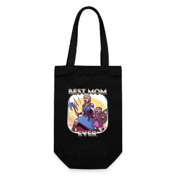 Meilleure maman de tous les temps - Sac à bouteille - noir - Devant