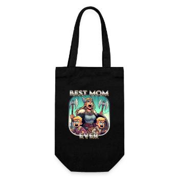 Meilleure maman de tous les temps - Sac à bouteille - noir - Devant