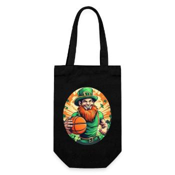 Basket-ball Trèfle de la Saint-Patrick - Sac à bouteille - noir - Devant