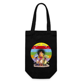 Look How Nice it is - Gift Bag for Bottles - black - Front