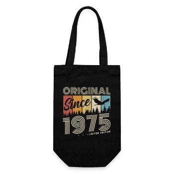 Original Since 1975 Cadeau d’anniversaire vintage - Sac à bouteille - noir - Devant