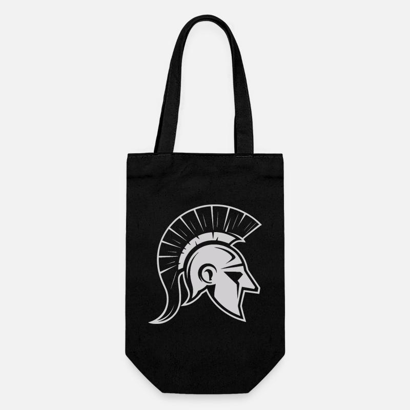 Guerrier spartiate - Sac à bouteille - noir