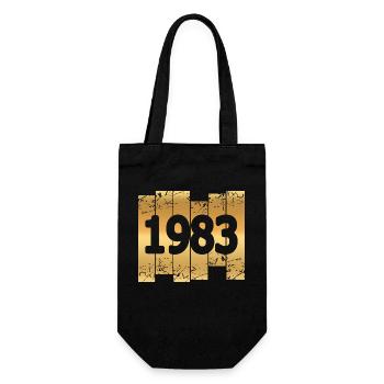 1983 - Gift Bag for Bottles - black - Front