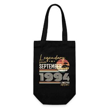 Septembre 1994 Né en Septembre 1994 September 1994 - Sac à bouteille - noir - Devant