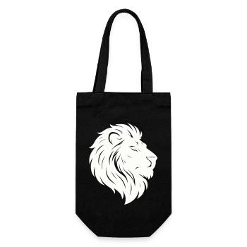 Lion Tête de Lion - Sac à bouteille - noir - Devant