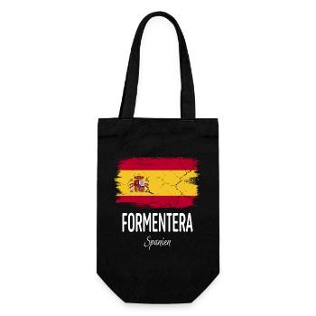 Formentera - Geschenkbeutel für Flaschen - Schwarz - Vorne