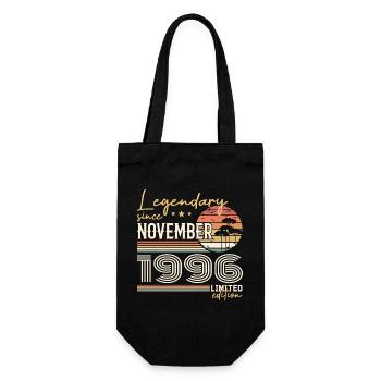 Millésime Novembre 1996 Rétro Novembre 1996  - Sac à bouteille - noir - Devant