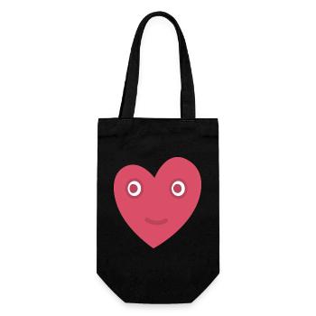 Heart Eyes - Sac à bouteille - noir - Devant