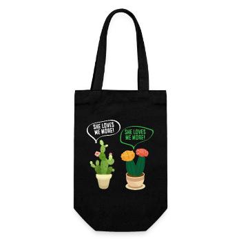 Amateur des plantes, plantes amoureuses des fleurs succulentes, amour - Sac à bouteille - noir - Devant