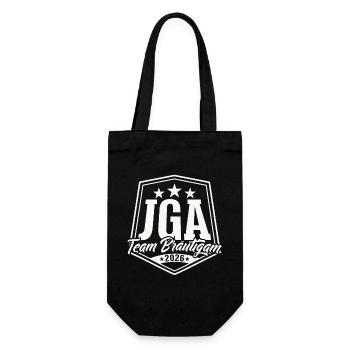 Bachelor Party 2026 Team Groom Bachelor Party - Gift Bag for Bottles - black - Front