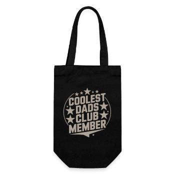 Coolest Dads Club Member - Gift Bag for Bottles - black - Front