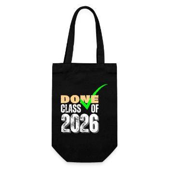 Coche de fin d’études de la promotion 2026 terminée - Sac à bouteille - noir - Devant