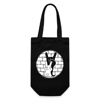 Geste de la jupe lapin devant Brick - Sac à bouteille - noir - Devant