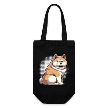 Akita Akita propriétaire Akitas Akita amoureux Akitafan - Sac à bouteille - noir - Devant