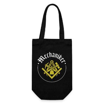 Panneaux de la Guilde des Mécaniciens - Sac à bouteille - noir - Devant