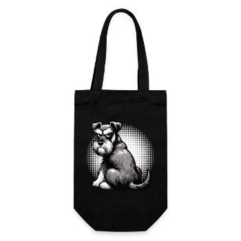 Schnauzer géant Schnauzer Propriétaire de Schnauzer - Sac à bouteille - noir - Devant