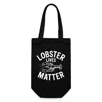 Les vies du homard comptent - Sac à bouteille - noir - Devant