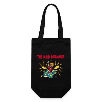 le batteur fou - Sac à bouteille - noir - Devant