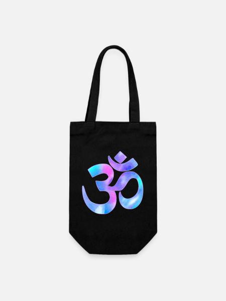 Om - Sac à bouteille - noir