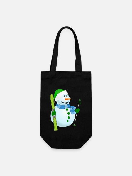 Schifoan - Gift Bag for Bottles - black