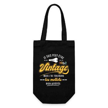 1962 vélo anniversaire velo cycliste sport - Sac à bouteille - noir - Devant