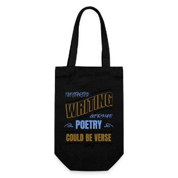 Sayings literary movies a time statement - Gift Bag for Bottles - black - Front